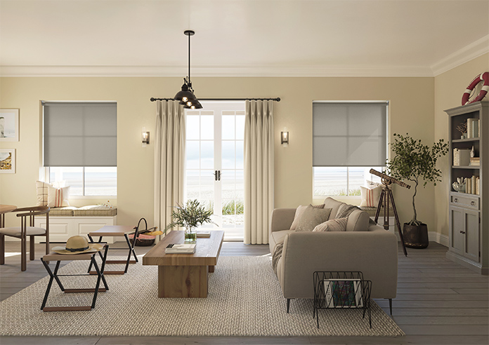 Roma (FR), Beige - Twist&Fit Roller Blind - Image 8